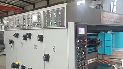 Печатно-слоттерная машина с переднекромочной подачей BYY-MS